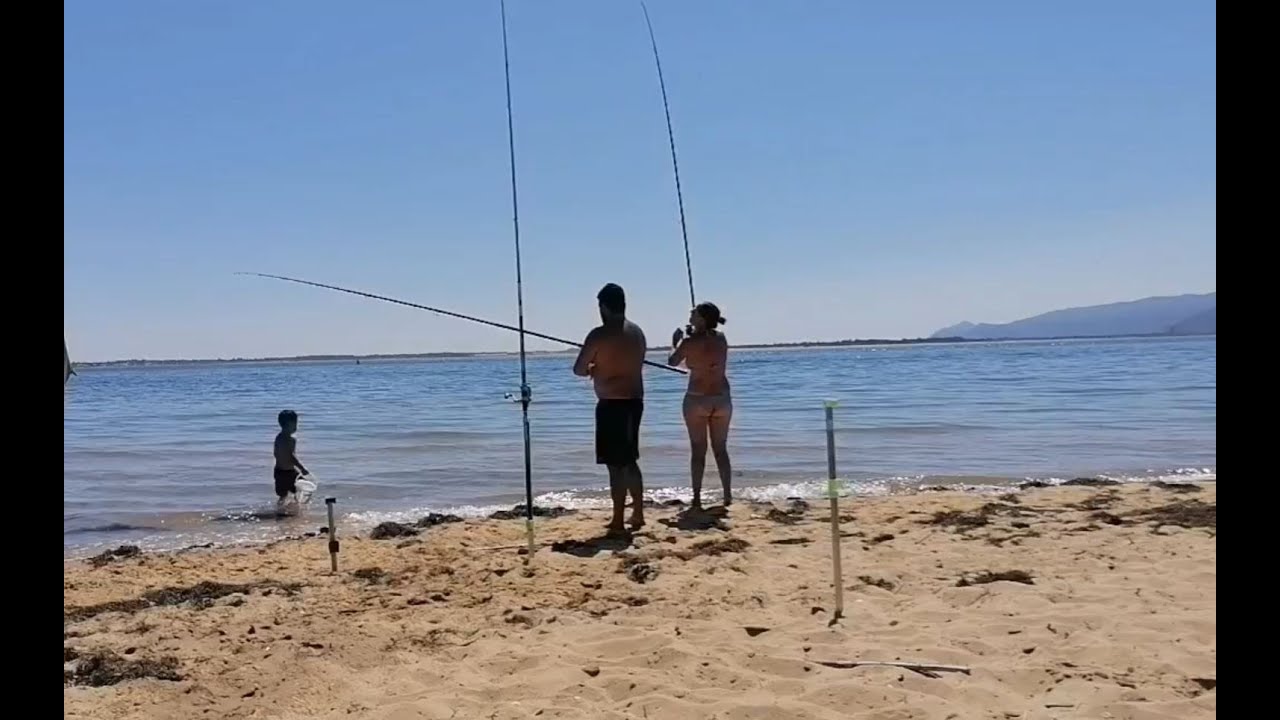 Pesca na Praia em Set&uacute;bal - De volta ao boat center