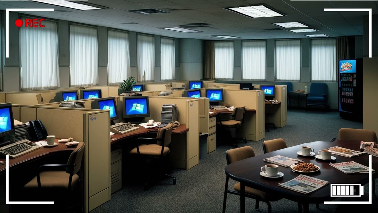 Cubicle Calm | Lo-Fi Sounds from a 90s Workplace Break