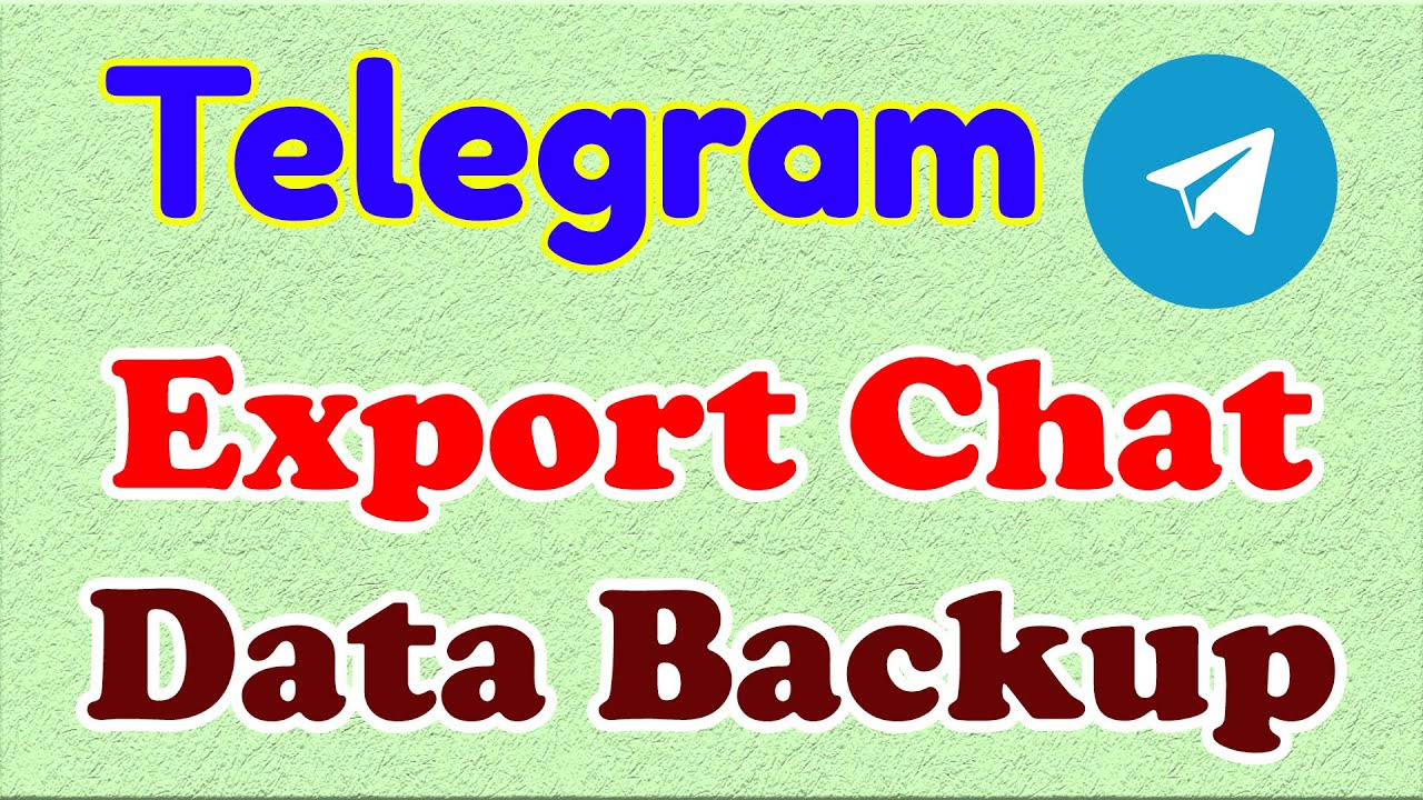 How to Backup Telegram Chat ✅ Export Telegram Chat Data Photos Videos in HTML & JSON ✔| Som Tips