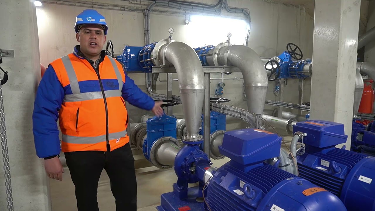 Découverte d'une usine d'eau potable