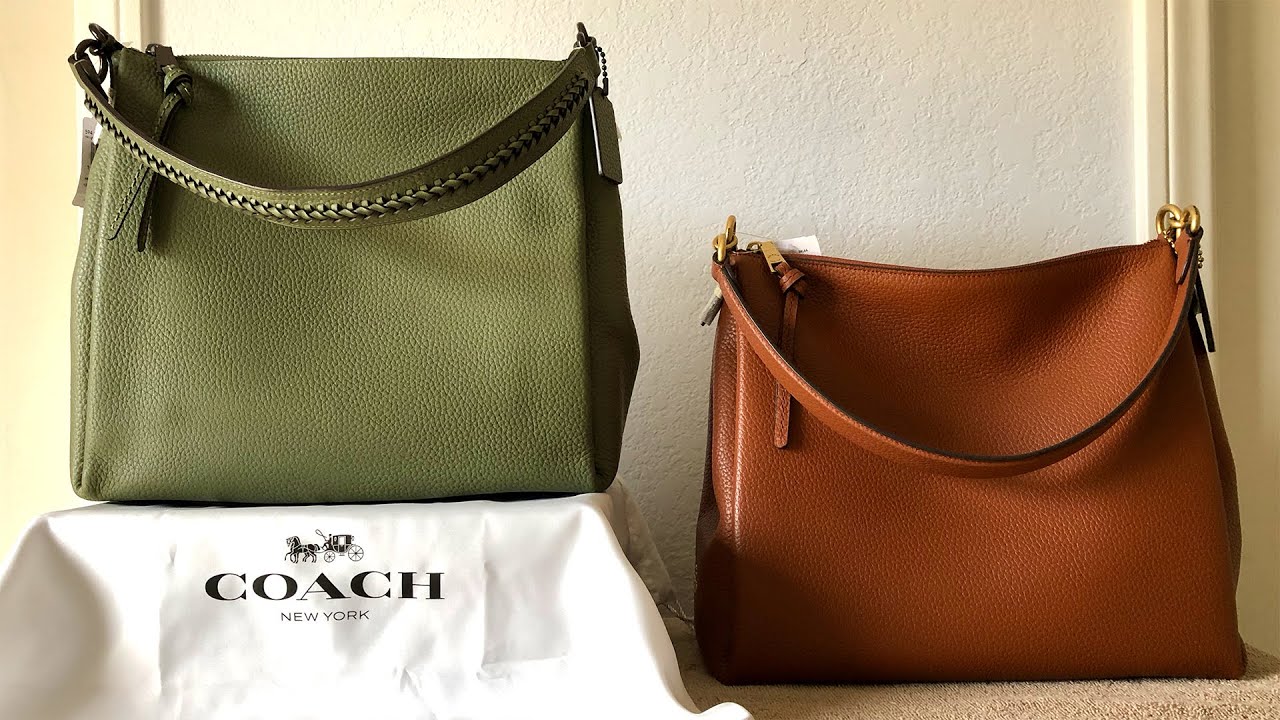 Reveal & Cut the Tag: Coach Shay in Light Fern