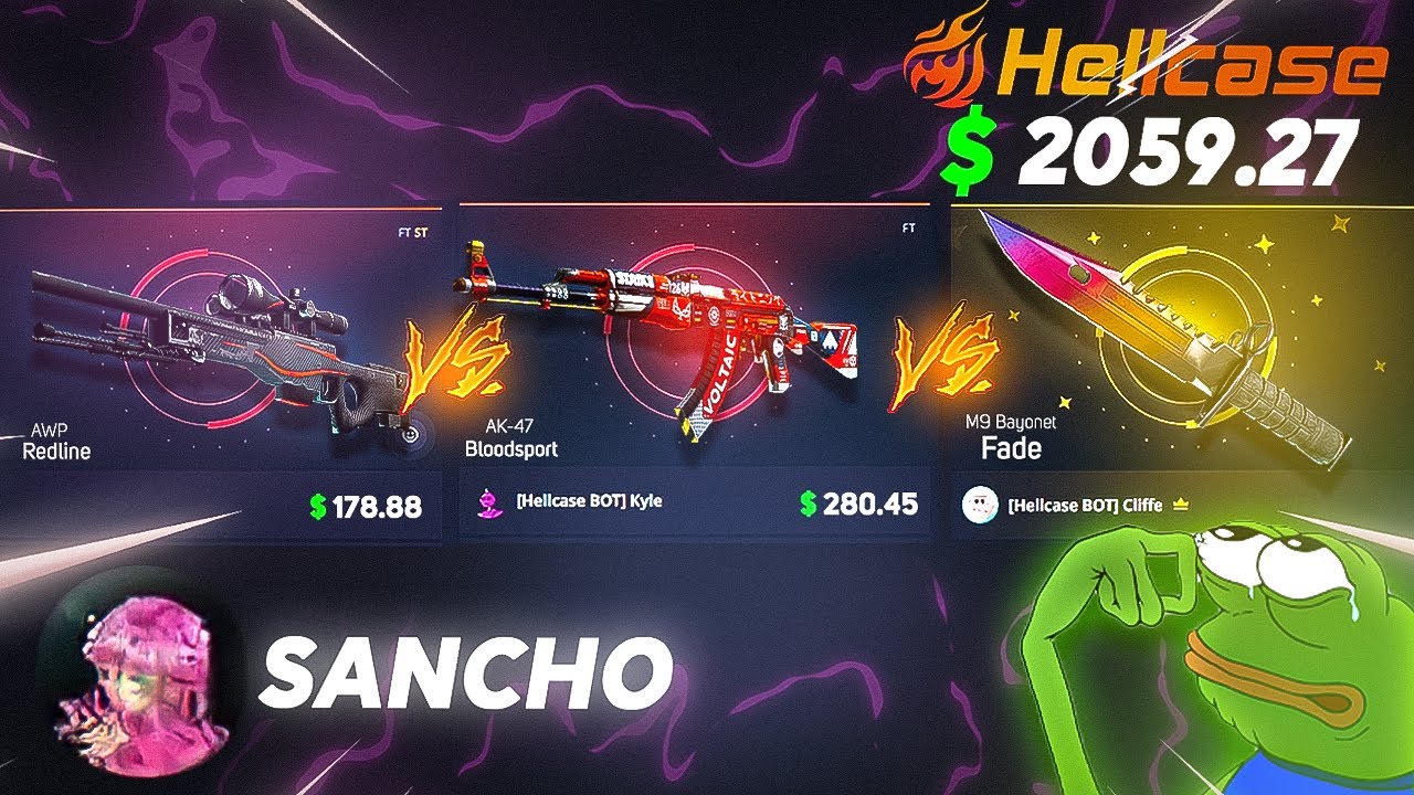 MOST INSANE DROP I'VE SEEN ON A HELLCASE BATTLE!