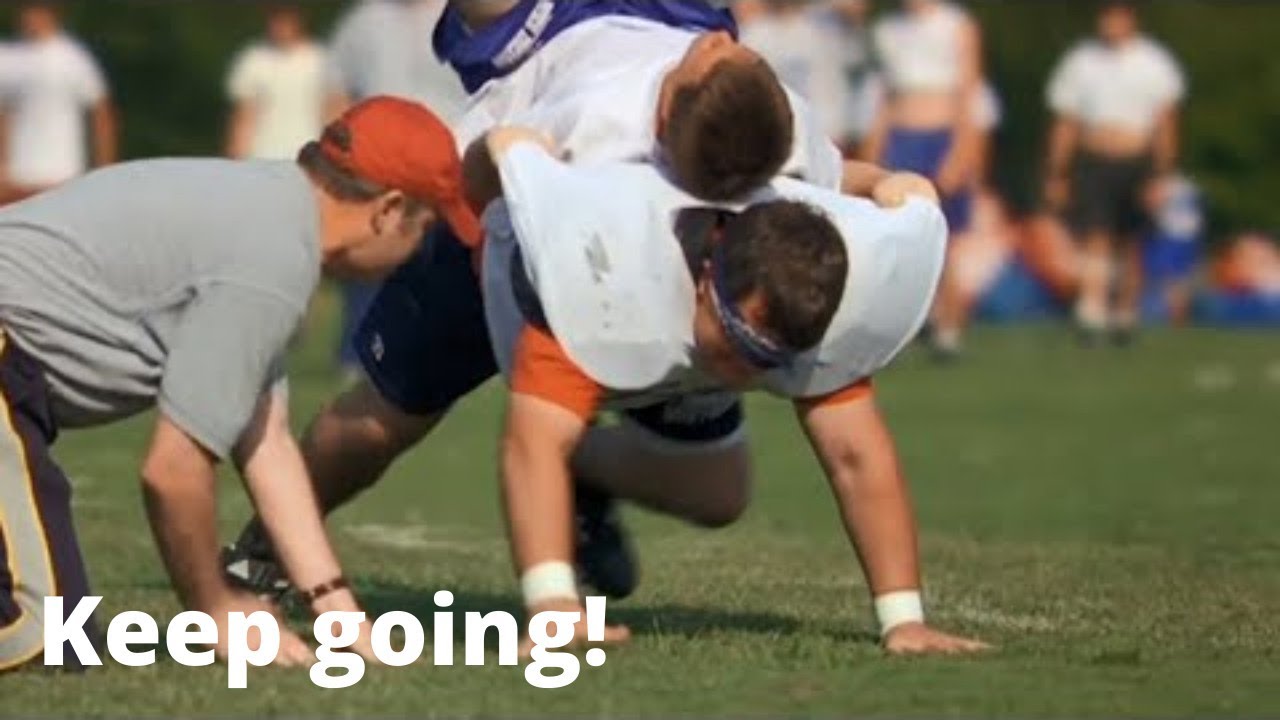 Facing the Giants - The Death Crawl scene - Motivation Video