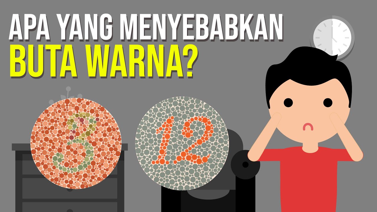 Apa yang menyebabkan Buta Warna?