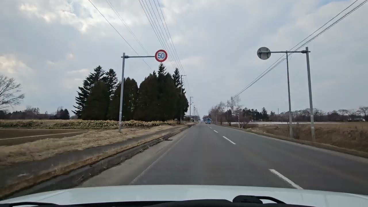 【車載動画】２０２６年３月　北海道千歳市民病院〜恵庭市ローソン黄金南店