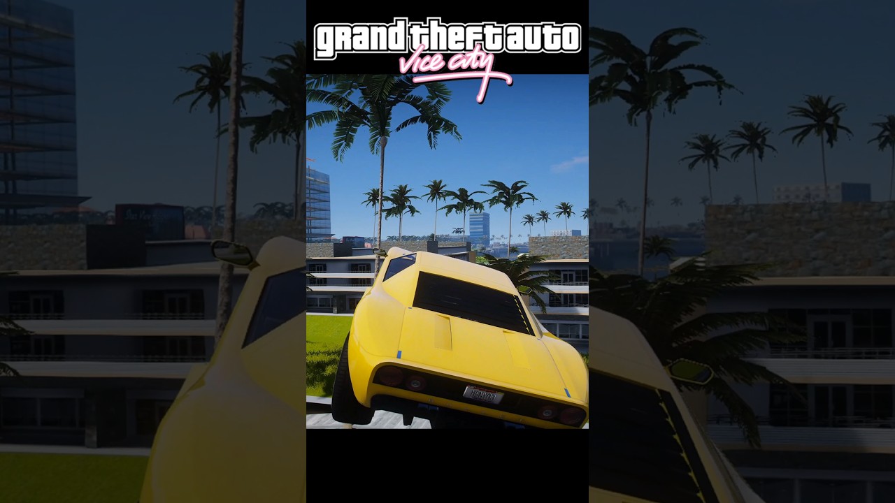 Gta Vice City Ultra Realistic Graphic Gameplay video | Gta 5 | Map Mod | #gtavicecity #gta