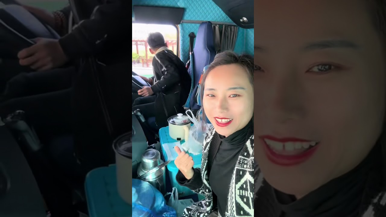 我和刘宝的卡车生活，蛋堡配疙瘩汤决绝子！#用抖音记录卡车生活 #卡车夫妻日常 #东北农村人的日常 #记录真实生活 #夫妻日常