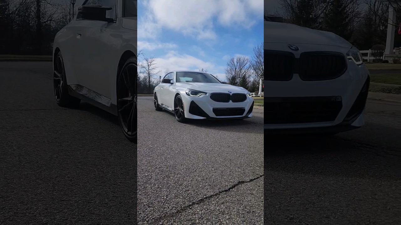 2024 BMW M240I Stock exhaust sound! #bmwm240i #bmwcars #cars