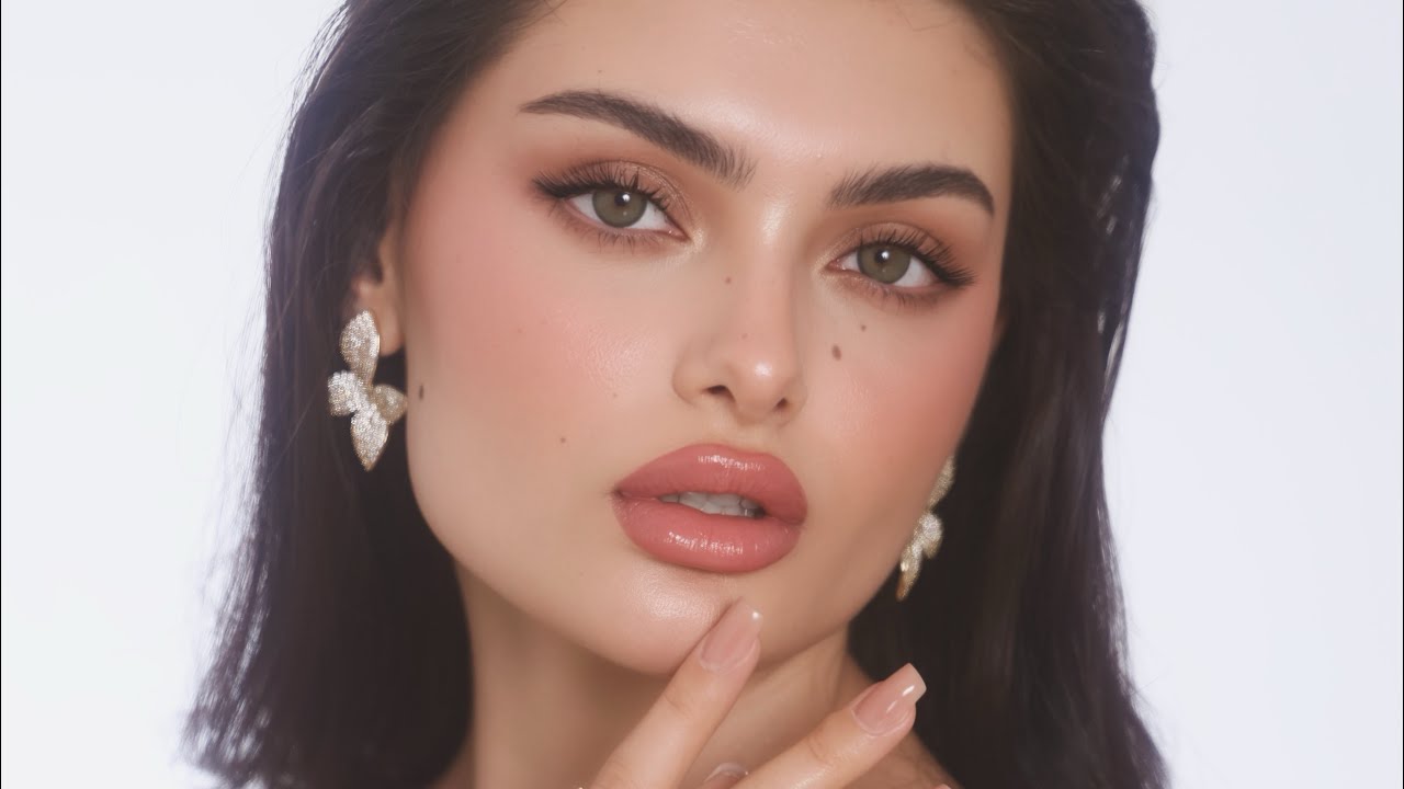 مكياج ناعم مكس وردي ومشمشي | ليان ناصر