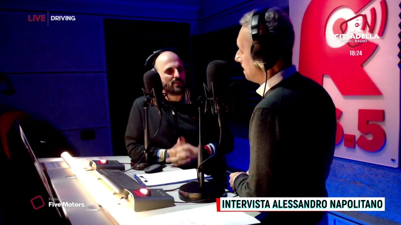15/11/2023 RADIO CITTADELLA - DRIVING - INTERVISTA ALESSANDRO NAPOLITANO