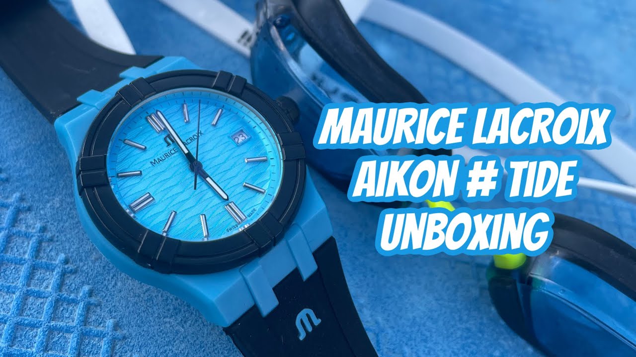 Maurice Lacroix Aikon Tide unboxing et test