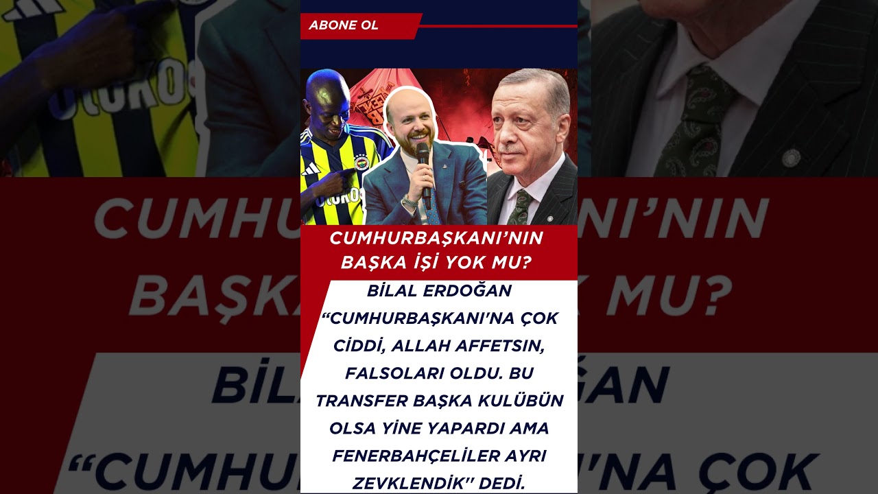 BİLAL ERDOĞAN I BİLAL ERDOĞAN KONUŞMA I  BİLAL ERDOĞAN KANTE I BİLAL ERDOĞAN FENERBAH&Ccedil;E #shorts