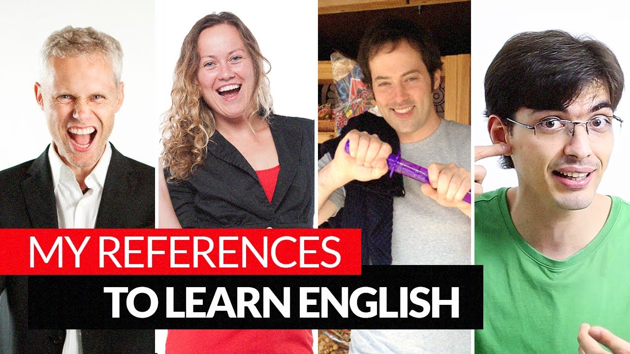 my references to learn english - Aj Hoge, Gabby Wallace, Drew Badger and Mario Vergara