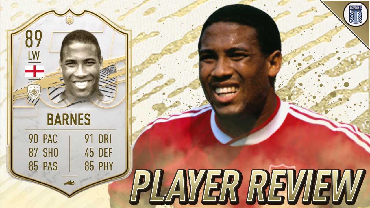89 SBC PRIME ICON BARNES PLAYER REVIEW! - FIFA 21 ULTIMATE TEAM
