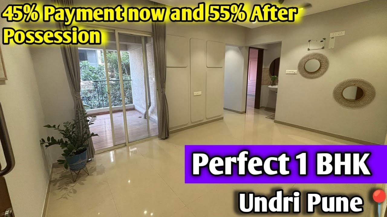 Perfect 1 BHK Flat At Undri Pune📍|479 Sqft Carpet | Covered Car Parking | #pune #undri #1bhk