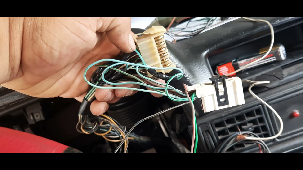 painel digital do kadett gsi sendo adaptado para kadett sl ou qualquer carro sem conta giro. 2 parte