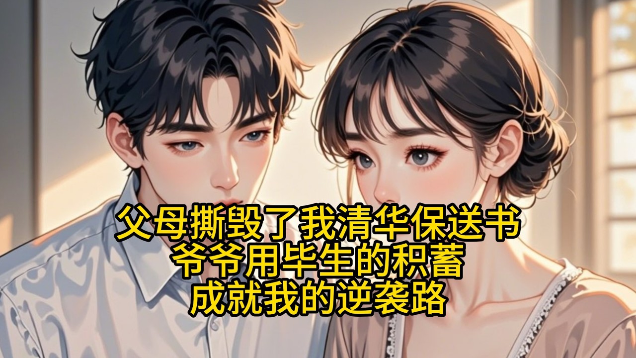 父母撕毁了我清华保送书，爷爷用毕生的积蓄，成就我的逆袭路