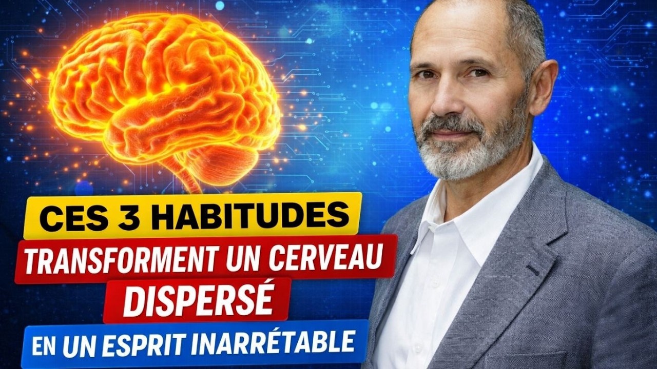 CES 3 HABITUDES TRANSFORMENT UN CERVEAU DISPERSÉ EN UN ESPRIT INARRÊTABLE | Christophe André