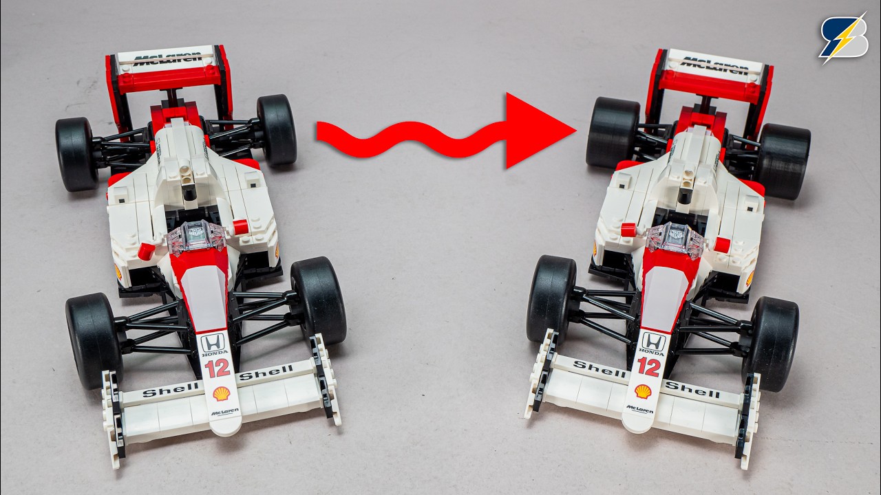 Исправление ошибки LEGO McLaren MP4/4: тест модернизации шин