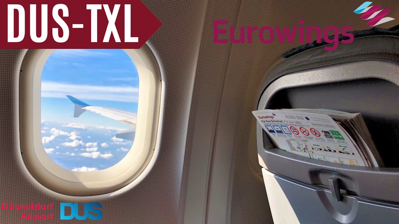 EUROWINGS [BASIC ECONOMY] AIRBUS A319 [LGW] DÜSSELDORF - BERLIN | EW 9042 | TRIPREPORT