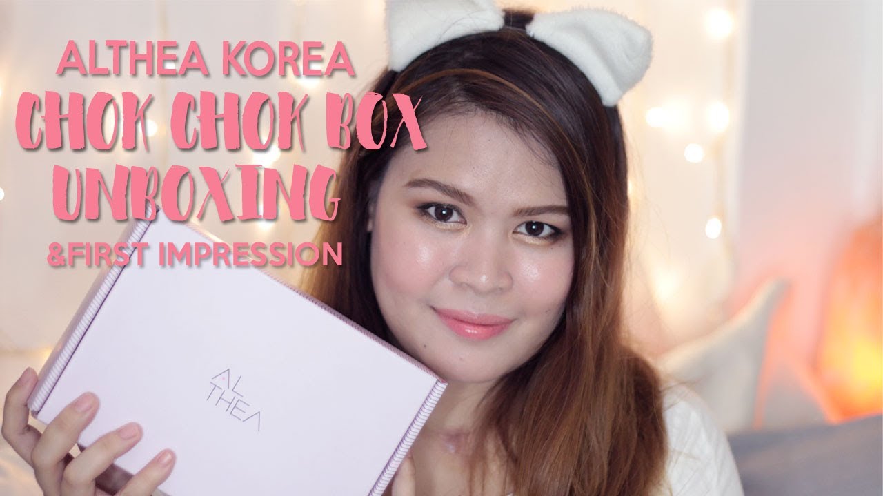 Althea CHOK CHOK Box Unboxing | Abbybaby