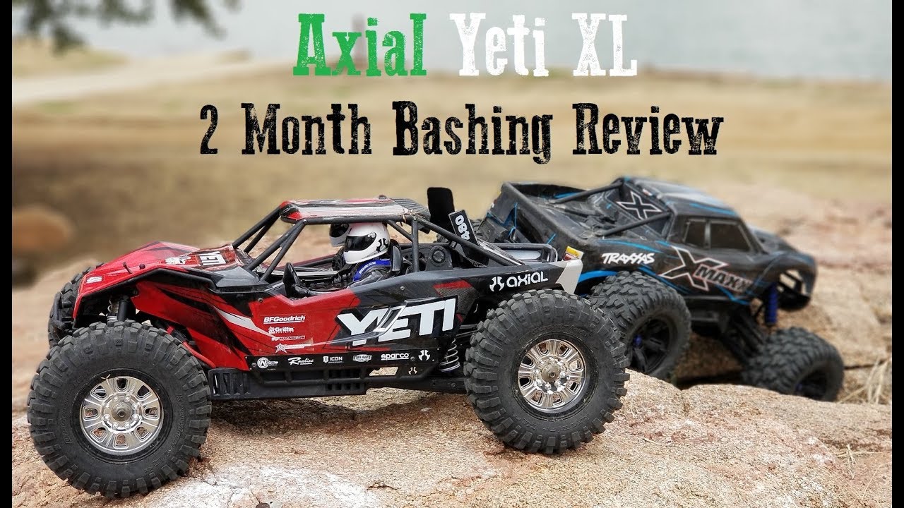 Axial Yeti XL - 2 Month Review and some quick bash vids