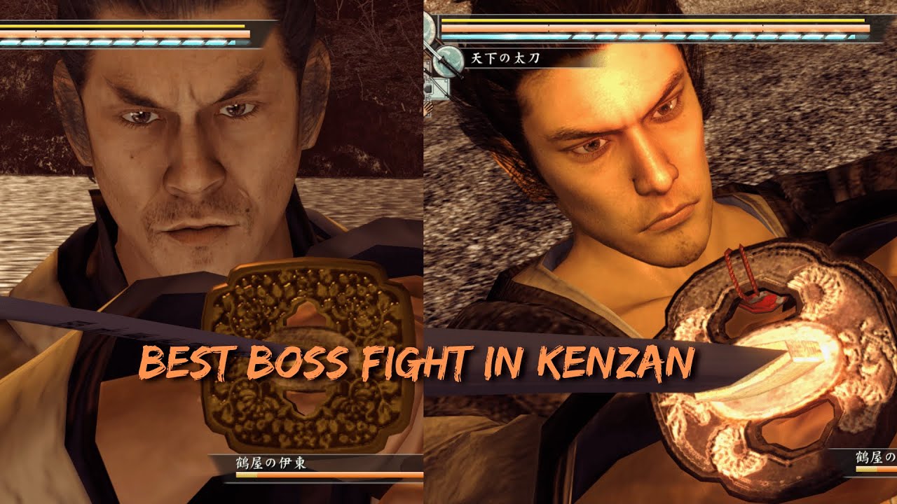 The BEST Boss Fight in Kenzan - Itou Itousai (NO DAMAGE w/Health Boost Mod, EX-HARD)