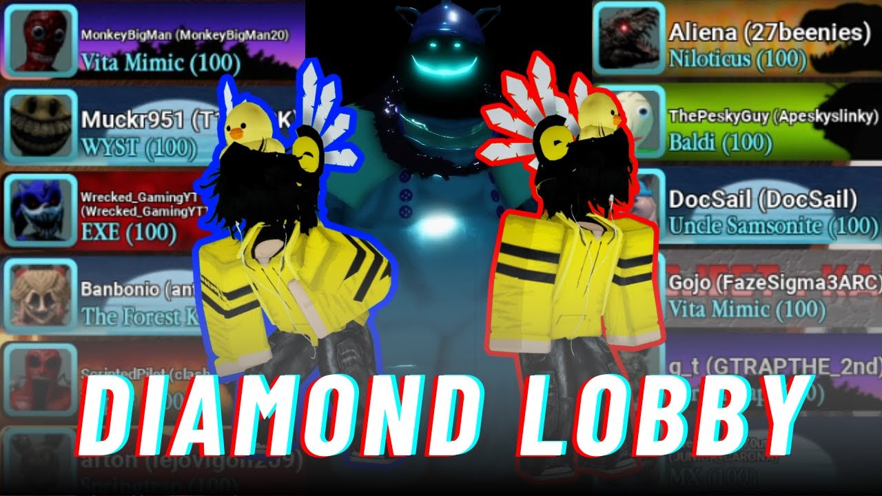(FUNNY) Full💎DIAMOND💎 LOBBY in Pillar Chase 2 Feat. @Apeskyslinky @wrecked_gaming