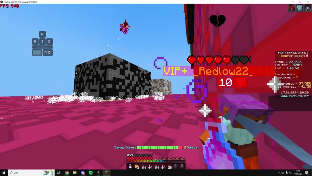 Monarch | 🎵 Flawlëss  | Navelya Boxpvp Montage #minecraft