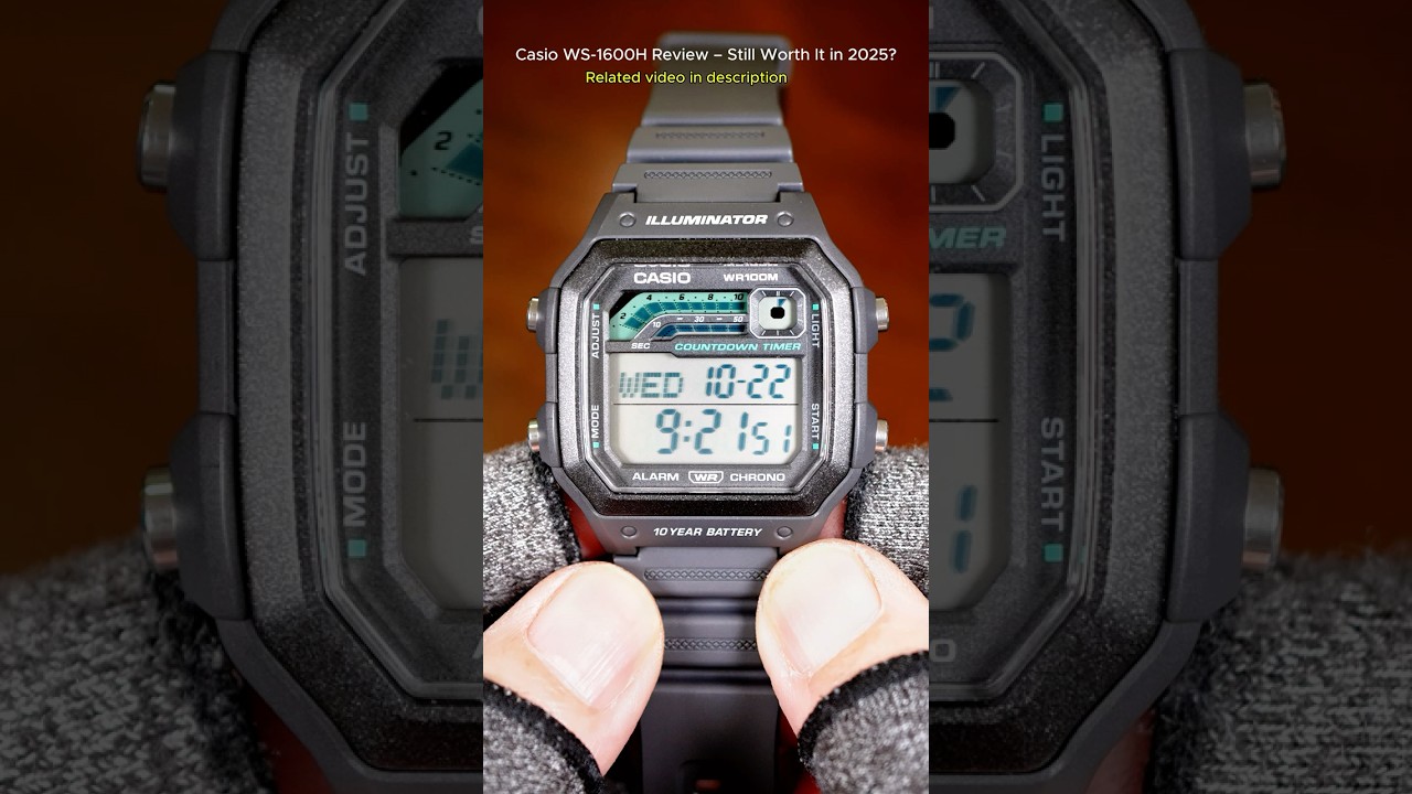 Casio WS-1600H Review &ndash; Still Worth It in 2025? #shorts