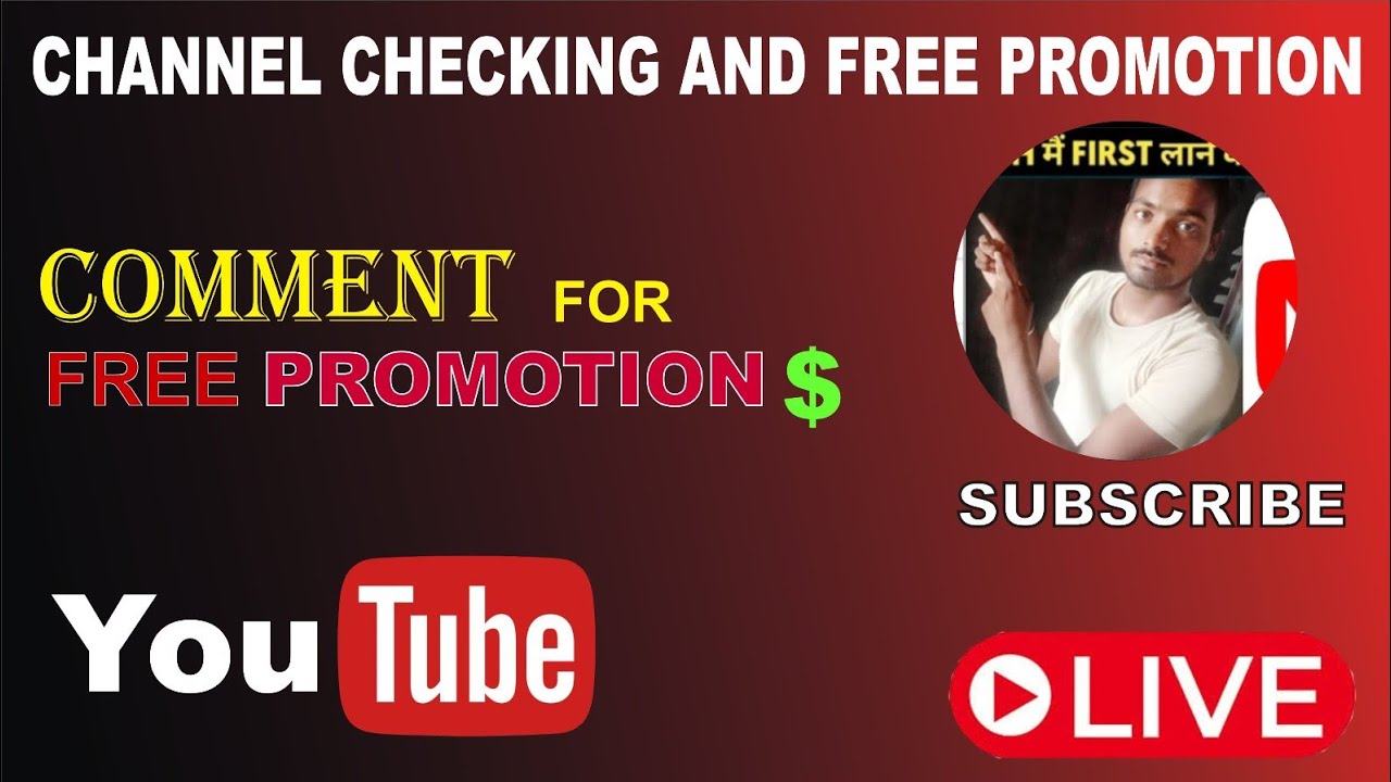 live channel checking ✅ and promotion 💲