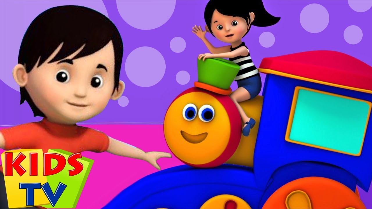 Bob le train | Rig A Jig Jig |  Comptines bébé | Kids Tv Française | Chansons pour enfants