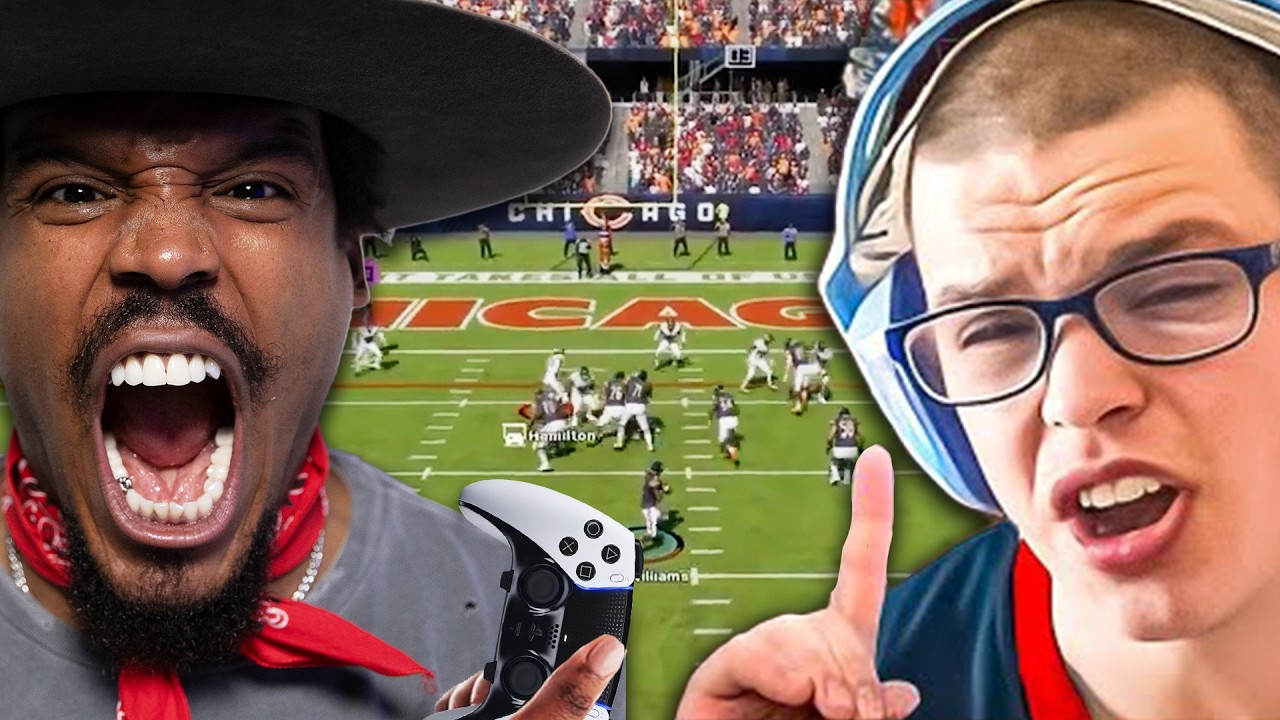 Кэм Ньютон СТАВКА 1 на 1 против Скетча шокирует мир | MADDEN 25