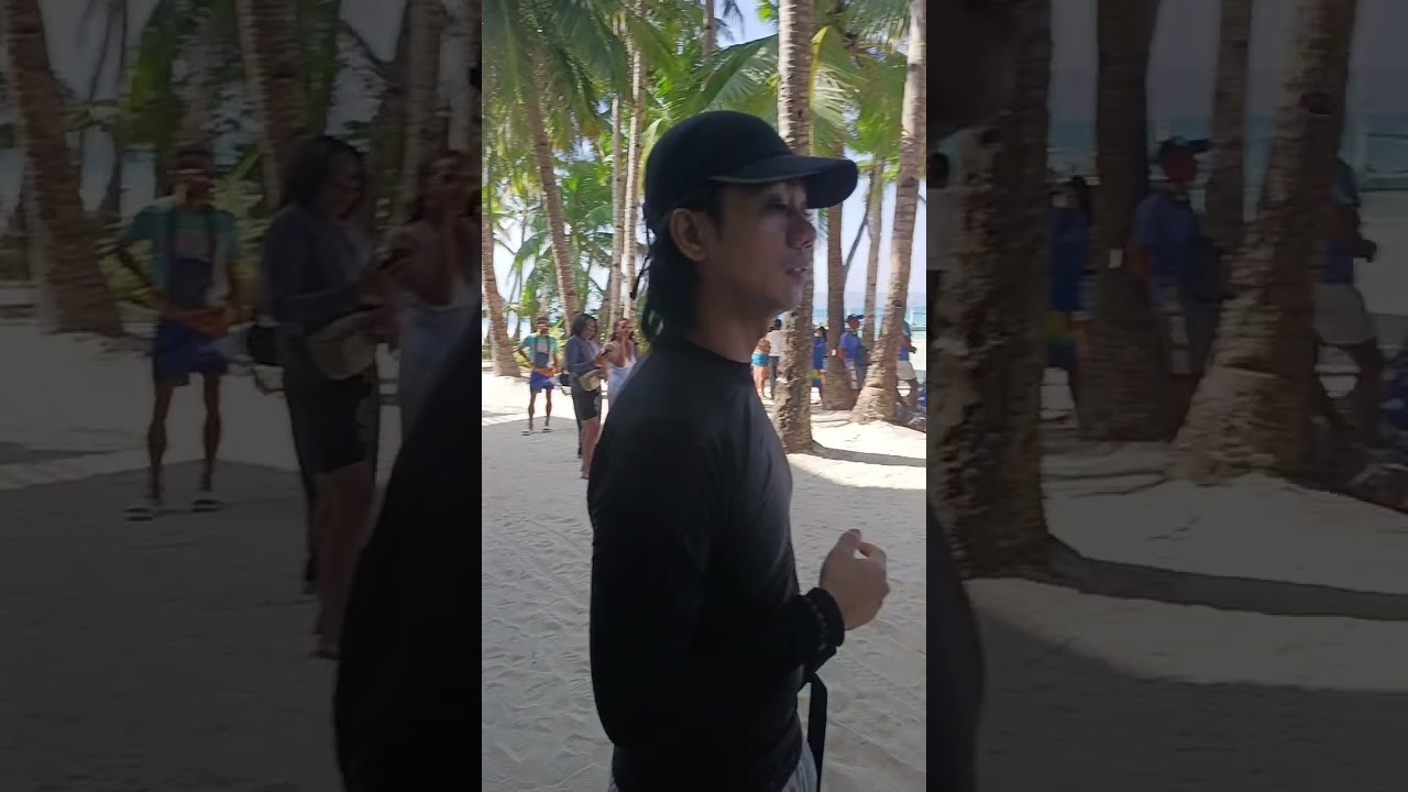 Bago umuwi pasyal muna tayo  sa tabi ng dagat sa BORACAY.