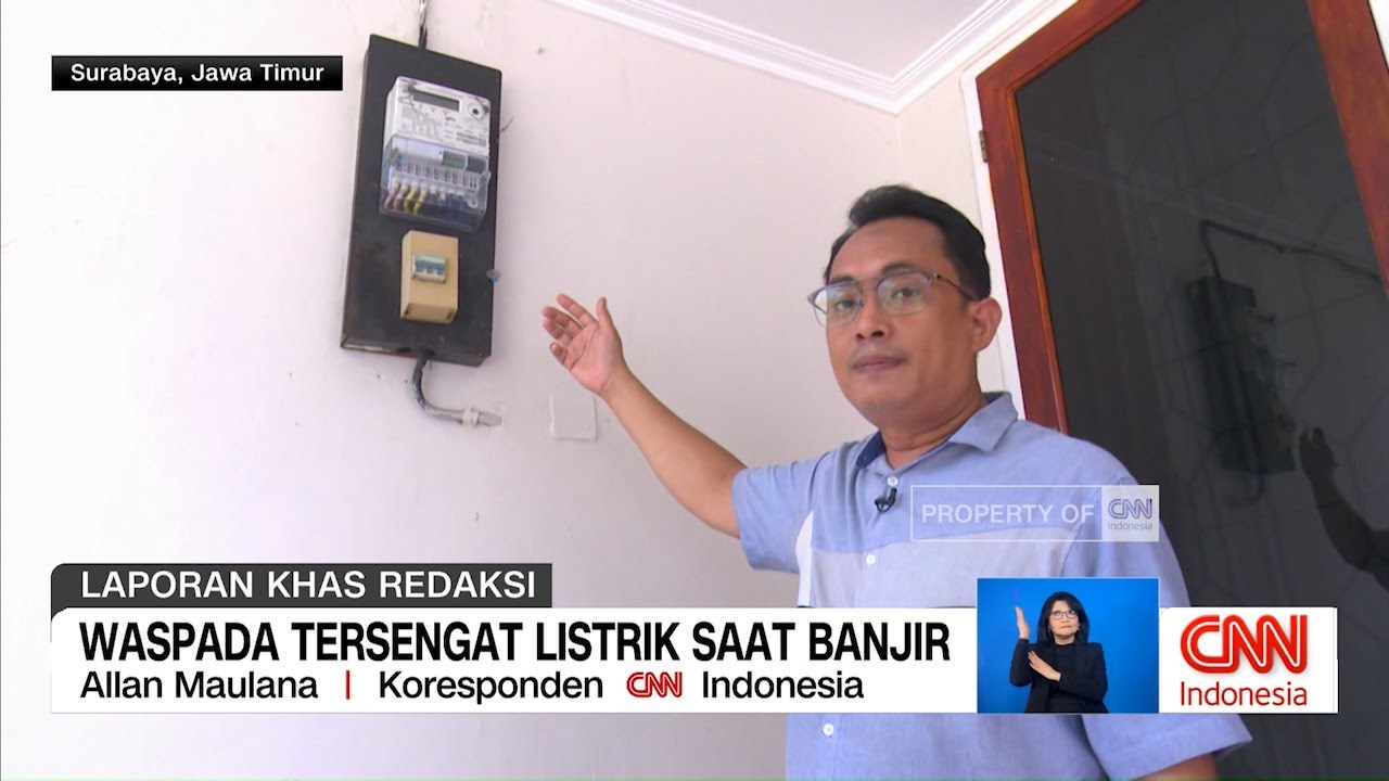 Waspada Tersengat Listrik Saat Banjir