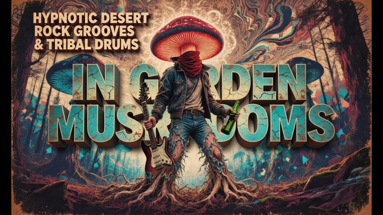 Desert Rock и Tribal Trip-Hop Микс для концентрации 🍄 Путешествие в Сад Говорящих Грибов