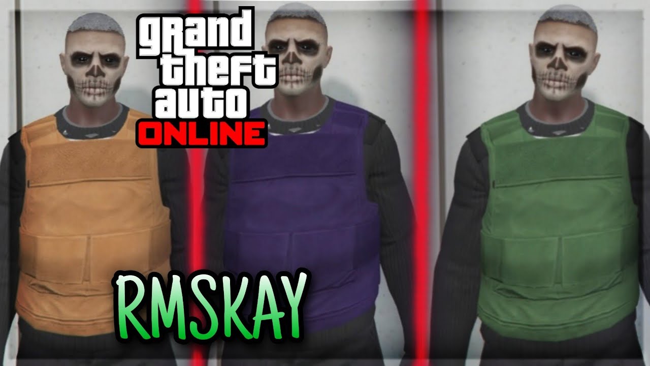 AVOIR LES GILET PAR BALLE DE COULEUR SANS SAVE WIZARD GTA 5 ONLINE !