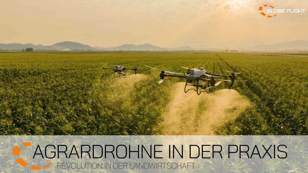 Wie Agrardrohnen die Landwirtschaft revolutionieren - mit zu 50 % Kosteneinsparung!