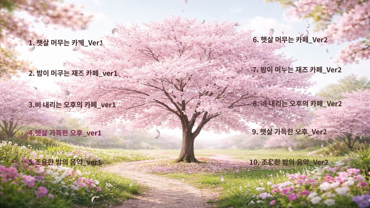 카페에서 듣기 좋은 10곡
