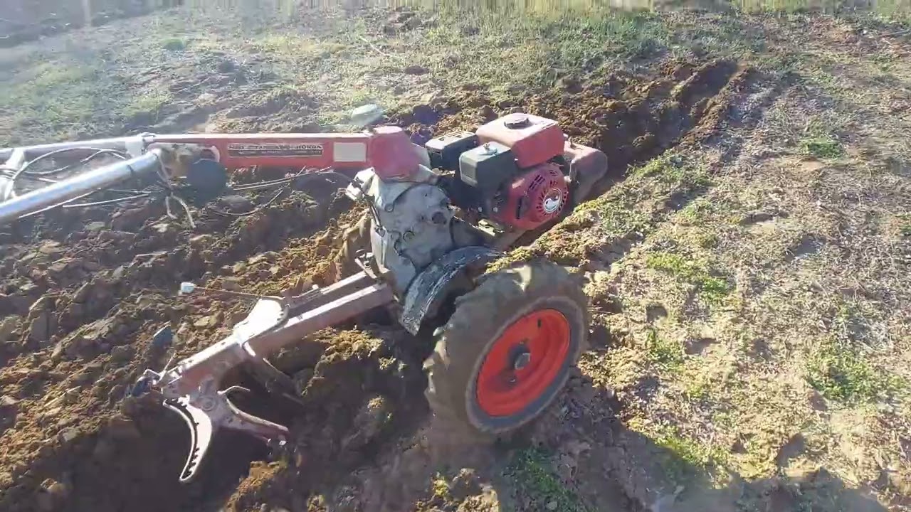Honda F600-Y Szántogatás. ( igy se rossz )