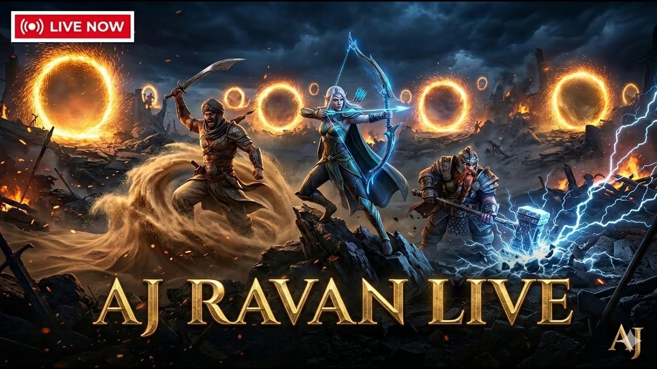 Live streaming of AJ RAVAN