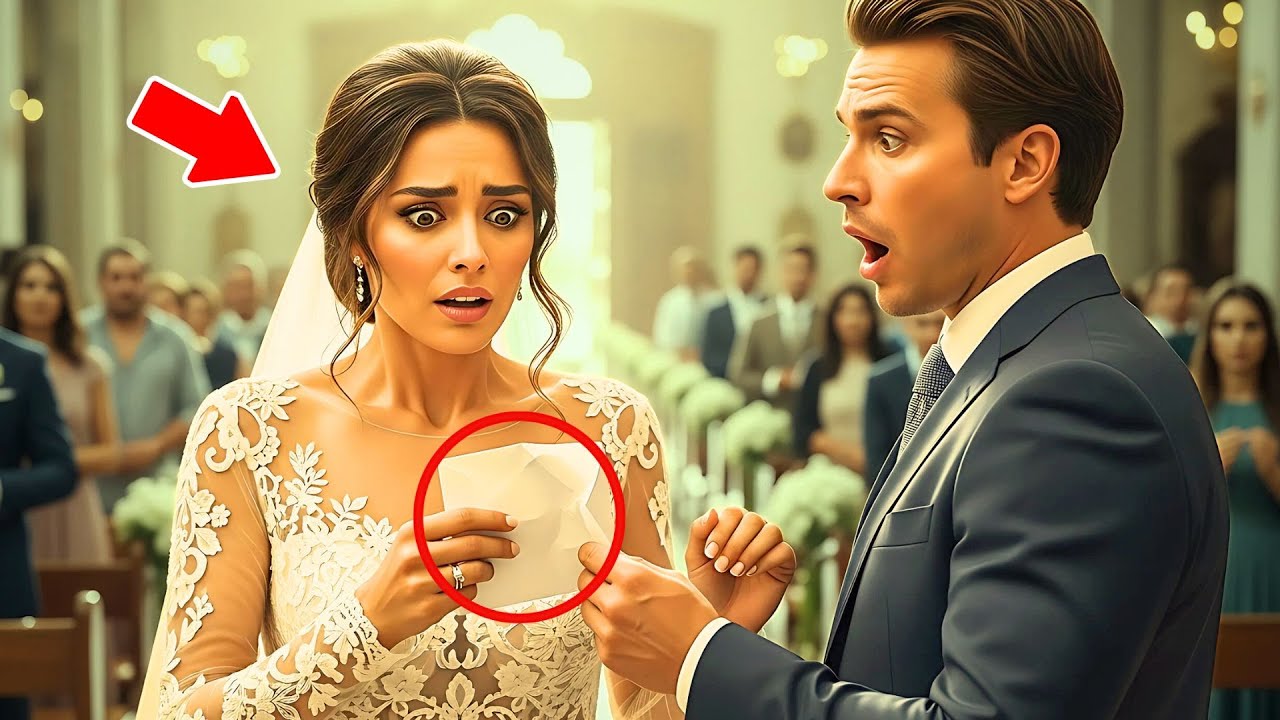 LA NOVIA RECIBIÓ UNA CARTA ANÓNIMA EN EL ALTAR… Y TODO SE DERRUMBÓ