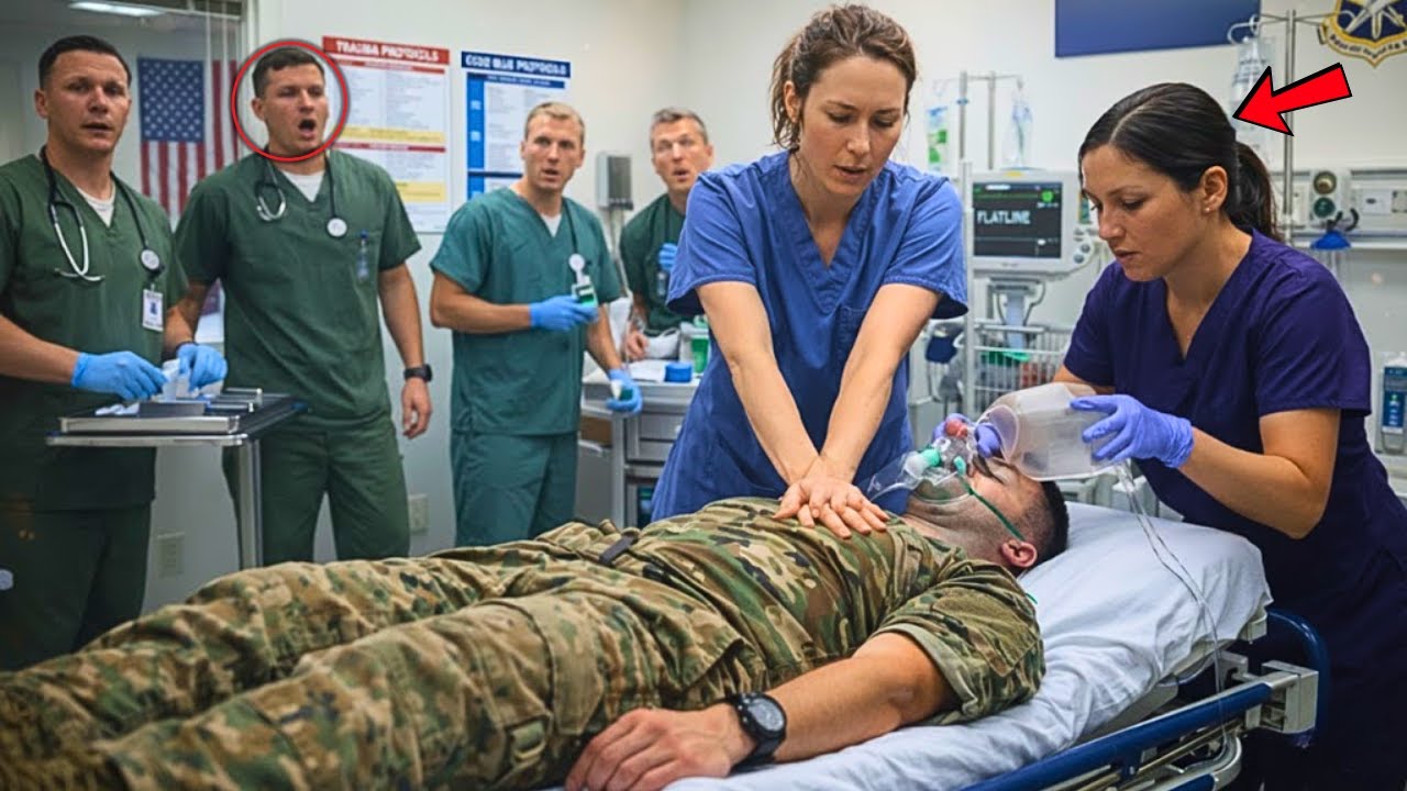 They Didn't Know the New Nurse Was a Combat Surgeon — Until a Marine’s Heart Stopped!