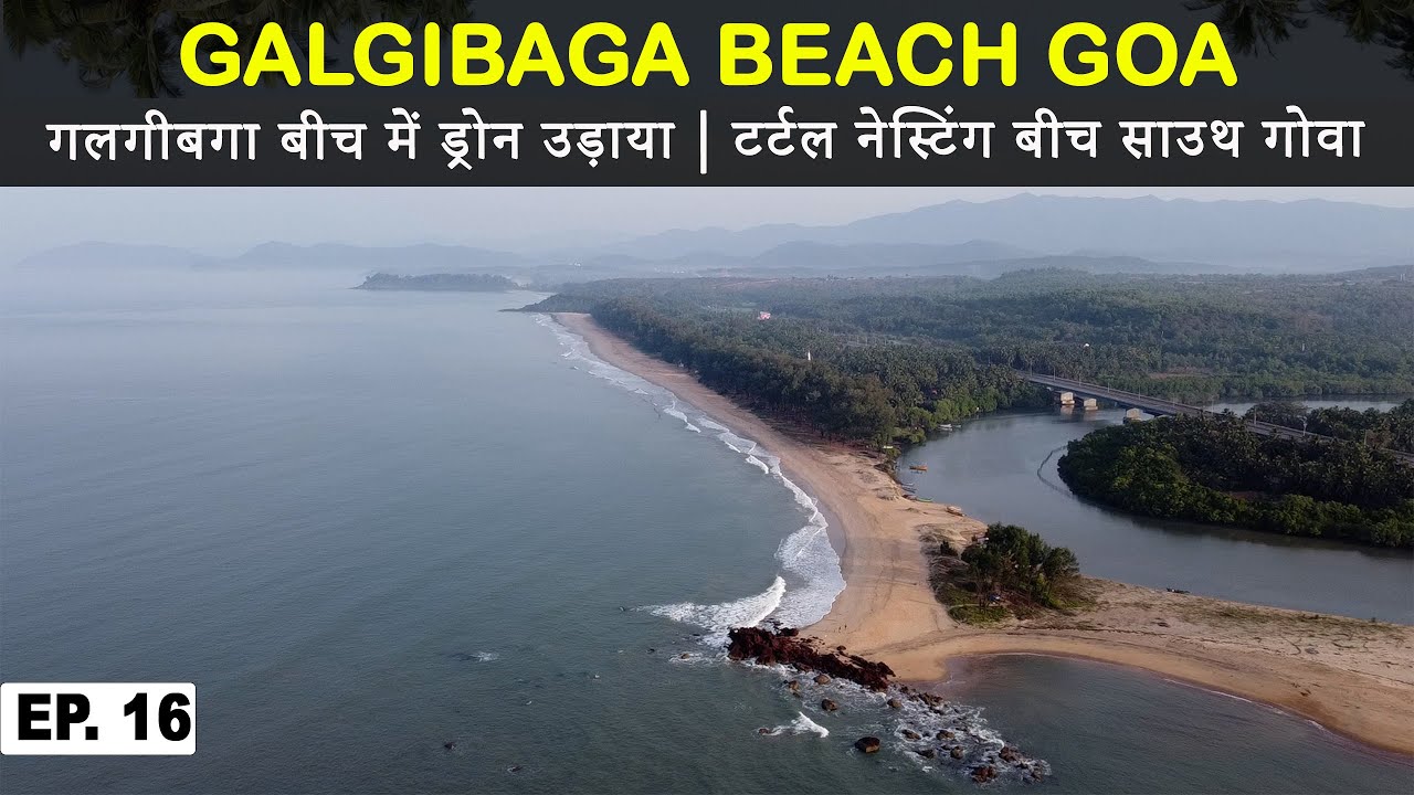 Goa | Cleanest Beach in India? | Galgibaga Beach, Goa | Turtle Nesting Beach | South Goa | Ep16