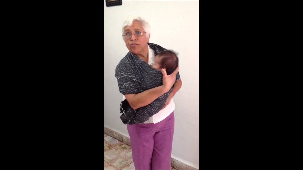 Rebozo con bebé