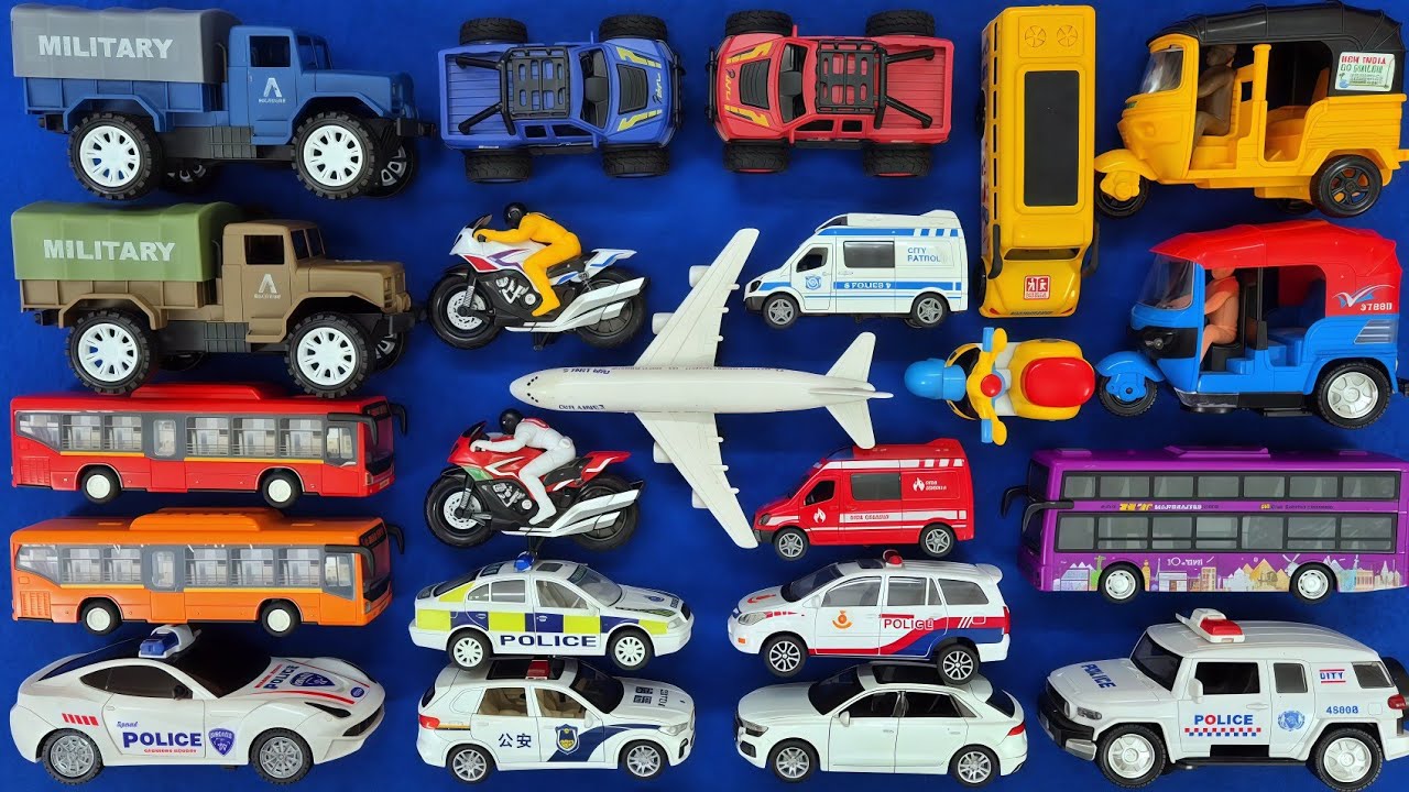 Big Model Toy Cars 🚗 | Fun Toys Video for Toddlers