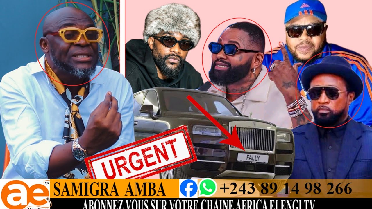 FALLY IPUPA FRAPPE FORT TEMBE ESILI ASOMBI VOITURE YA 1M DOLLARS FERRÉ AZUI VERTIGE BA BILLETS ETULI