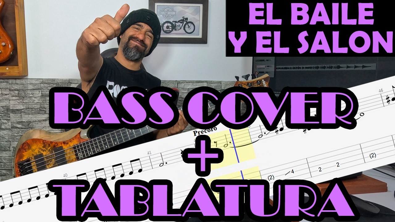 El Baile y el Salon – Café Tacvba – Cover en Bajo – Bass Cover + Tablatura