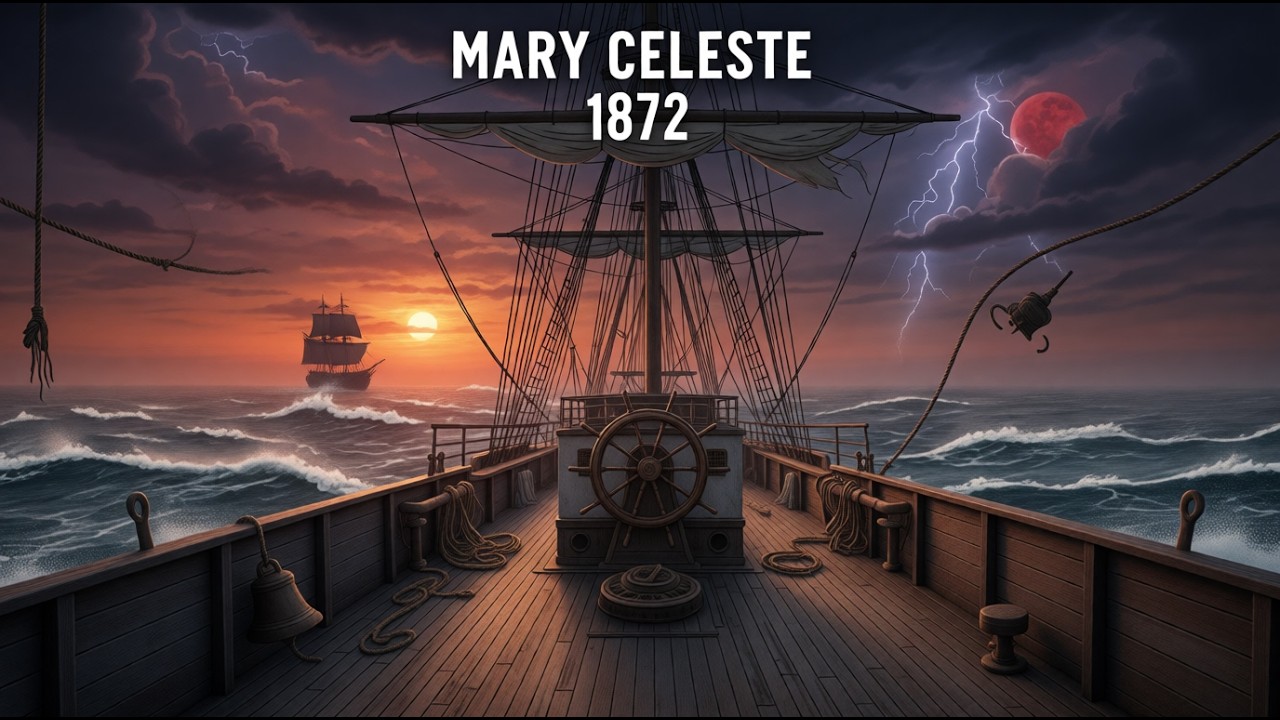 El Barco Fantasma Que Navegó Solo: El Misterio del Mary Celeste 1872