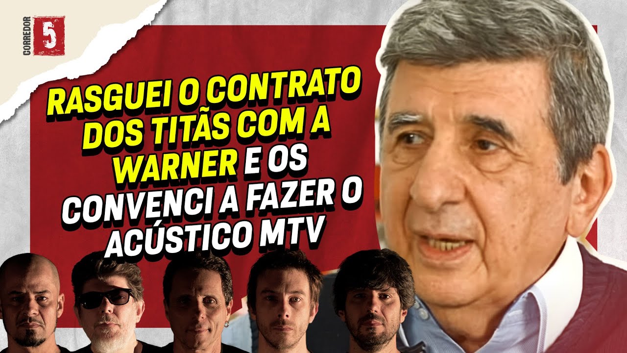 ACÚSTICO MTV DOS TITÃS por MANOEL POLADIAN  | Recortes do Clê
